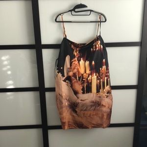 Romeo+Juliet silk dress/Shakespeare Collectible